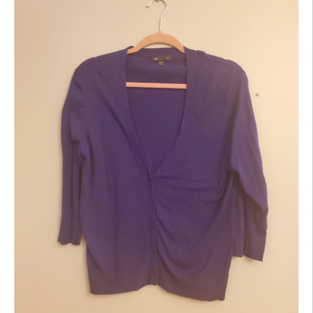 Purple Gap Cardigan
